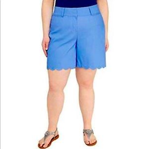 Lane Bryant Allie Short with Scalloped Hem Size 22